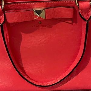 Red Kate spade bag